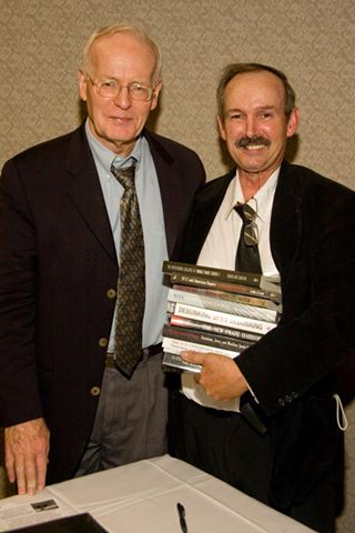 Dr Wood's book has been out for over 2 years now do you ever hear this guy write or talk about her evidence. You know he likes to write about 9/11 he has at least 10 books about it. Here's a picture with most of those books.
