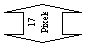 Up-Down Arrow: 17 Pixels